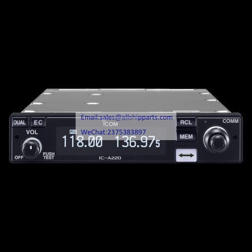 ICOM VHF AIR BAND TRANSCEIVER IC-A220 TSO version