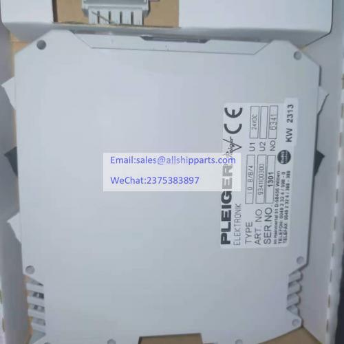 Pleiger Valve remote control module IO/8/8/4